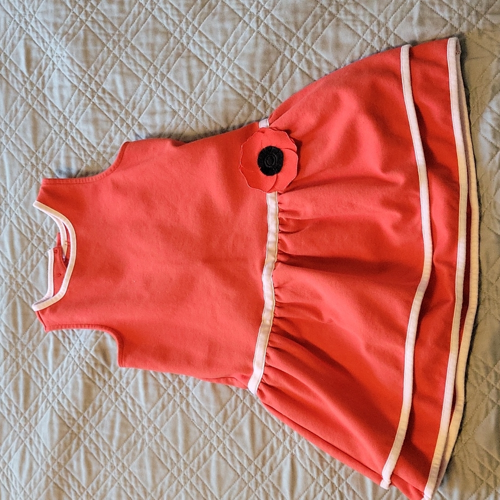 JaJanie and Jack dress.  poppy colored. Suze 4